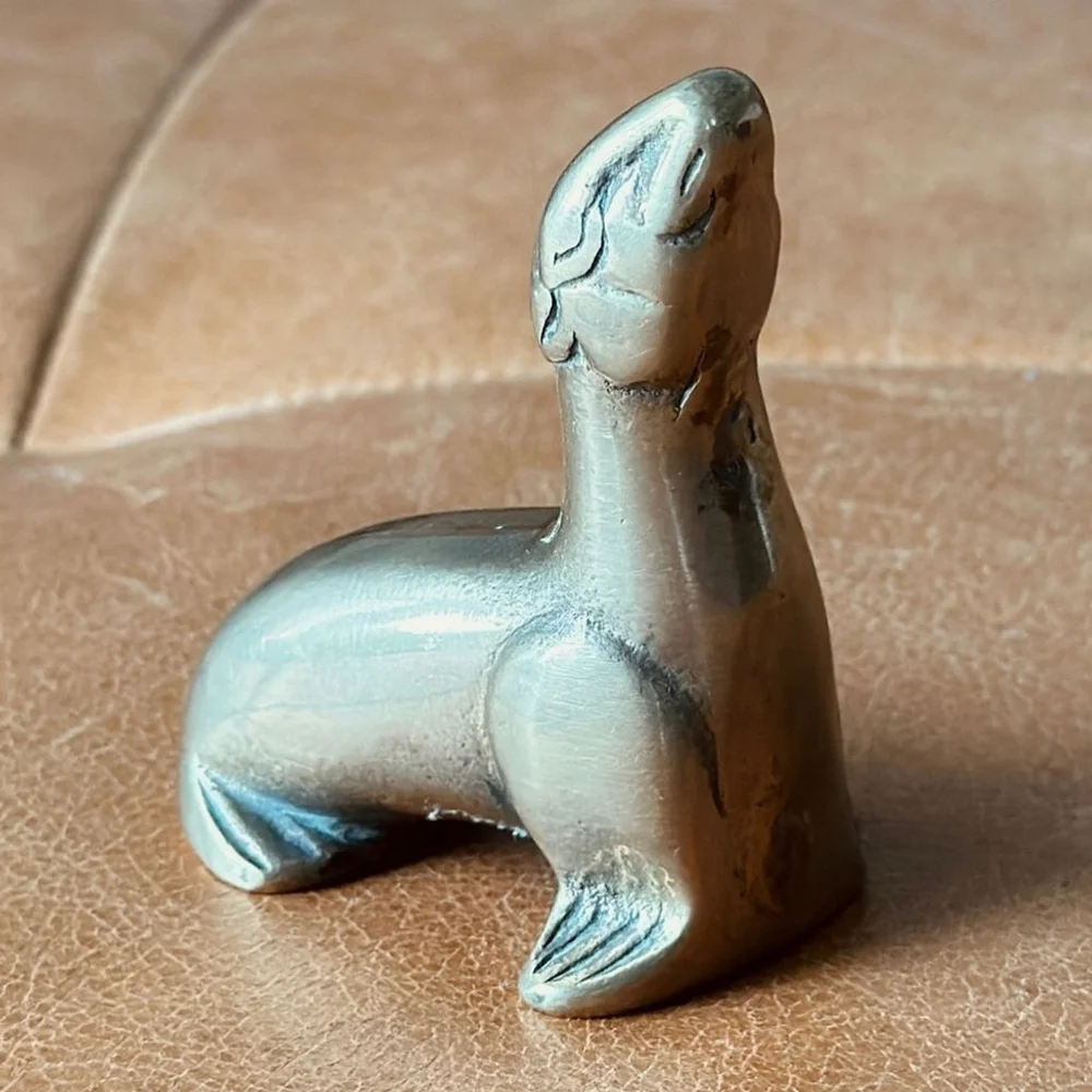 Small brass seal vintage - Picture 2 of 4